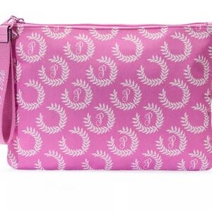 Pink Victoria’s Secret Logo Wristlet Pouch Bag